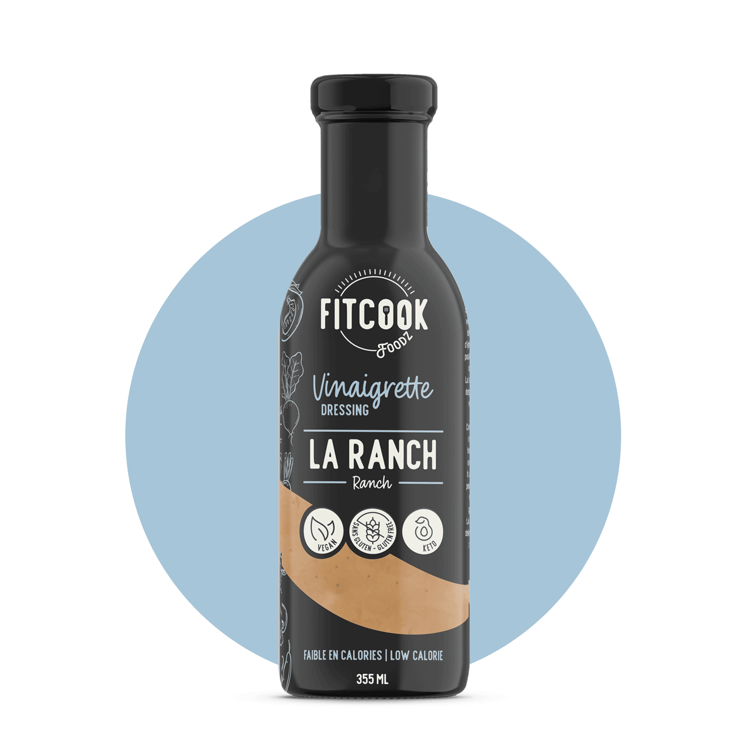 La Ranch - Vinaigrette Faible en Calories