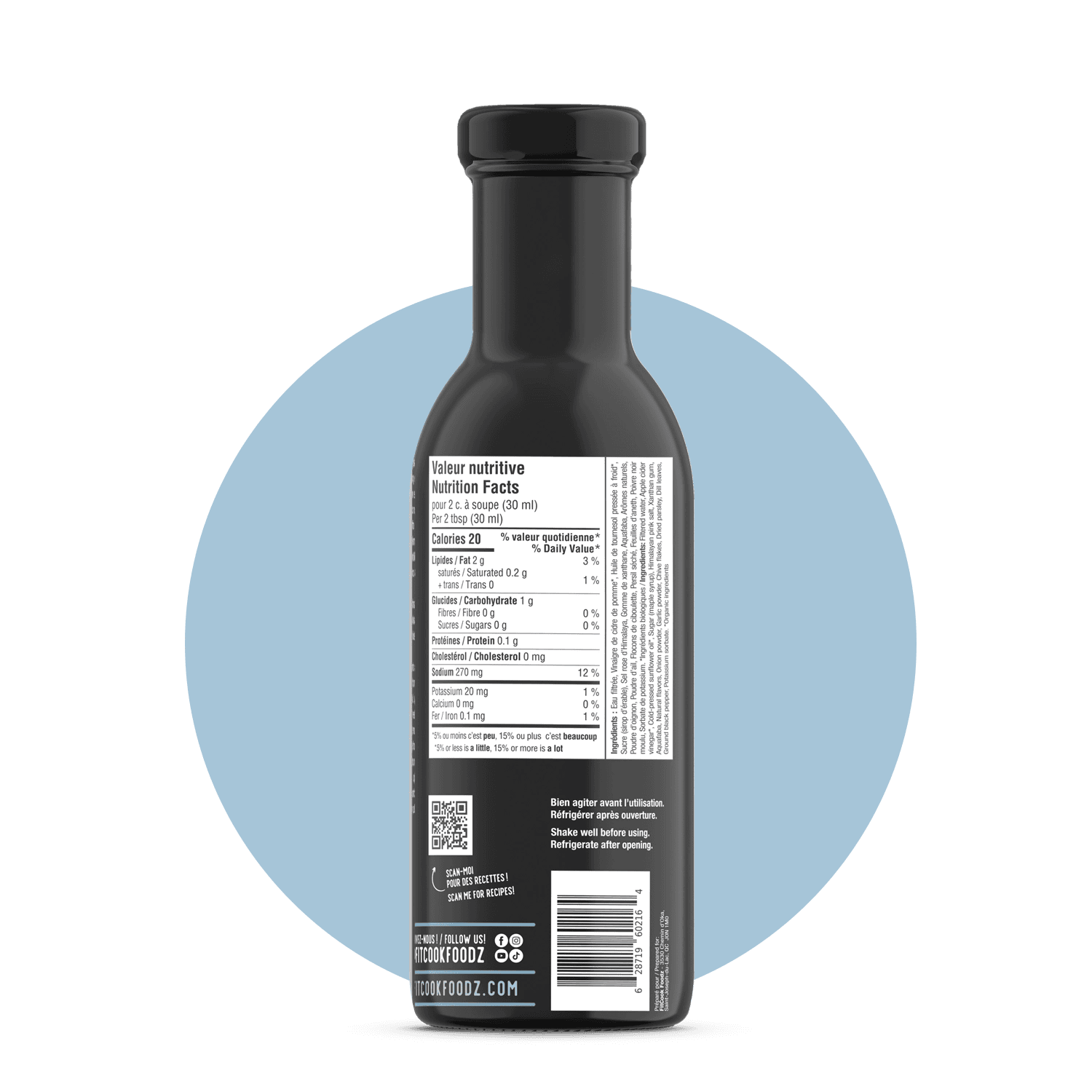 La Ranch - Vinaigrette Faible en Calories – Image 2