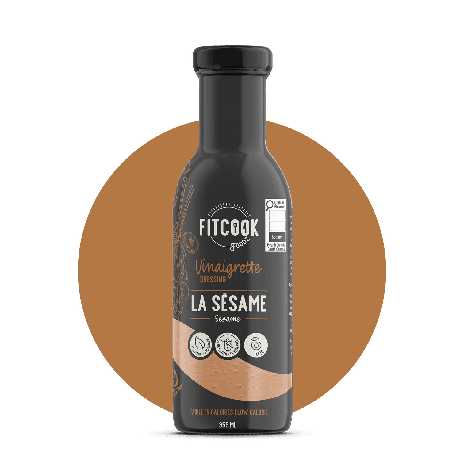 La Sesame - Vinaigrette Faible en Calories