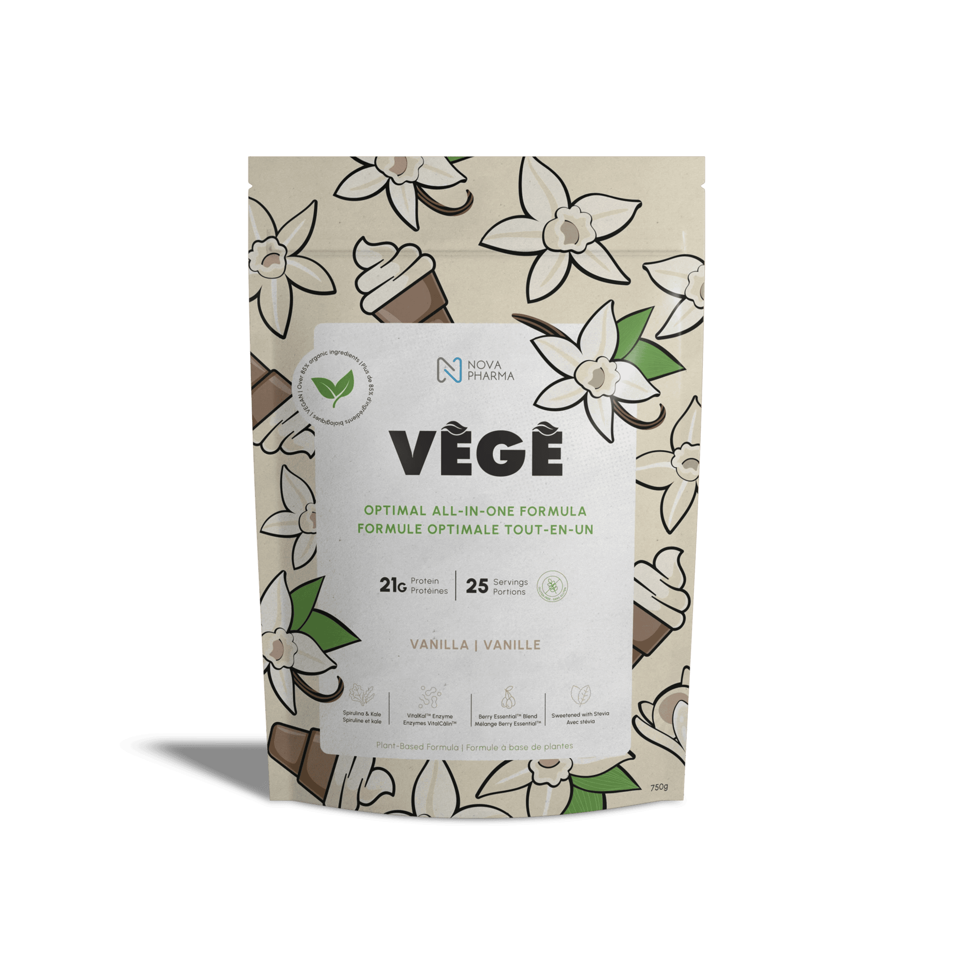 Vege - Protéines végétales, 25 Portions